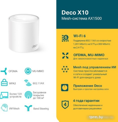 TP-Link Deco X10 (1 устройство) 