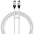 Кабель Baseus CoolPlay Series USB Type-C - USB Type-C (1 м, белый) 