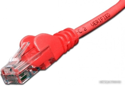 Кабель Lanmaster LAN-PC45/U6-0.5-RD 