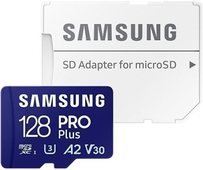 Samsung PRO Plus microSDXC 128GB MB-MD128SA/EU (с адаптером) 