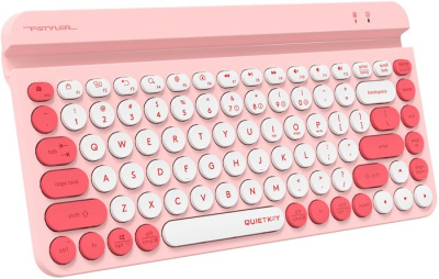 Клавиатура A4Tech Fstyler FBK30 (малина) 