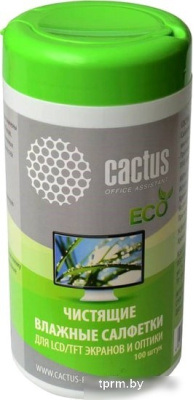 Влажные салфетки CACTUS CS-T1001E 