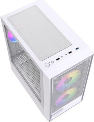 Корпус Powercase Mistral SM02 ARGB CMMSM02W-A3 
