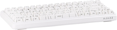 Клавиатура Ajazz AK680 Max (Side Printed, белый, Magnetic Rice Switch) 