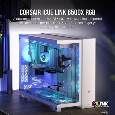 Корпус Corsair iCUE LINK 6500X RGB CC-9011270-WW 