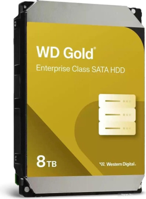 Жесткий диск WD Gold 8TB WD8005FRYZ 