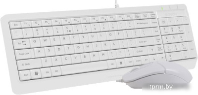 Клавиатура + мышь A4Tech Fstyler F1512 (белый) 