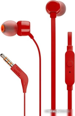 Наушники JBL T110 (красный) 