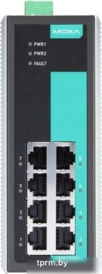 Промышленный неуправляемый коммутатор MOXA EDS-G308, 8 портов 10/100/1000BaseT(X), IP30, от 0 до 60°C, DIN-Rail EDS-G308 