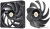 Набор вентиляторов Thermaltake Toughfan EX12 Pro 3-Fan Pack CL-F171-PL12BL-A 