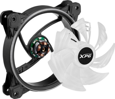 Вентилятор для корпуса ADATA Hurricane 120 ARGB PWM (черный) 