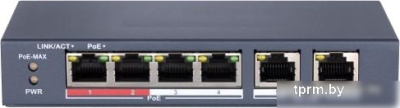 Коммутатор Hikvision DS-S604P 