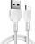 Кабель Hoco X20 Micro USB (3 м, белый) 
