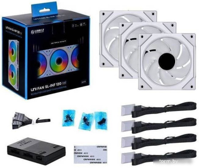 Набор вентиляторов с контроллером Lian Li Uni Fan SL Infinity 120 ARGB G99.12SLIN3W.00 