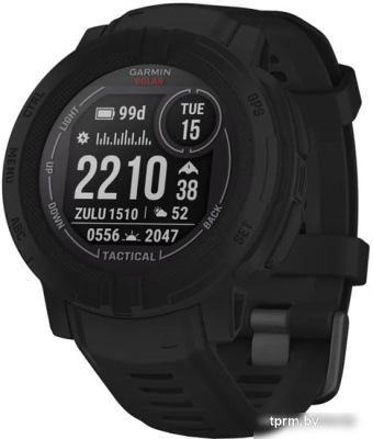 Умные часы Garmin Instinct 2 Solar Tactical Edition 45 мм (черный) 