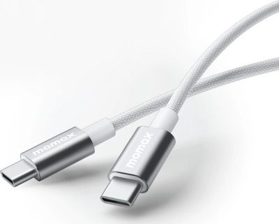 Кабель Momax DC30W USB Type-C - USB Type-C (1.5 м, белый) 