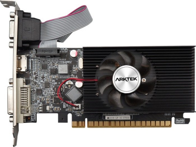 Видеокарта Arktek GeForce GT210 1GB DDR3 AKN210D3S1GL1 