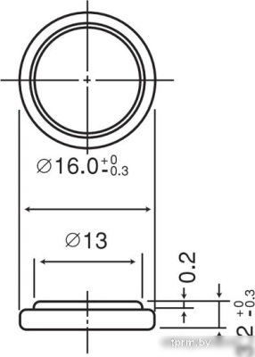 Panasonic CR1632 CR-1632EL/1B 