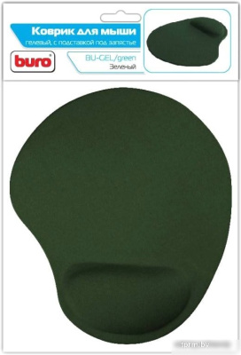 Коврик для мыши Buro BU-GEL (зеленый) 