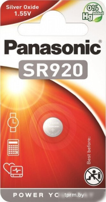 Батарейка Panasonic SR920 SR-920EL/1B (1 шт) 