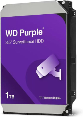 Жесткий диск WD Purple Surveillance 3TB WD34PURZ 