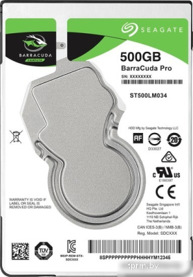 Жесткий диск Seagate Barracuda Pro 500GB ST500LM034 