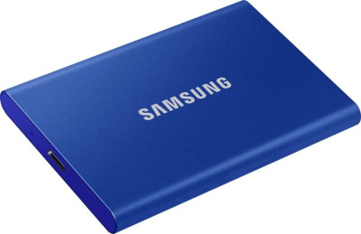 Внешний накопитель Samsung T7 500GB (синий)  Внешний накопитель Samsung T7 500GB (синий)
