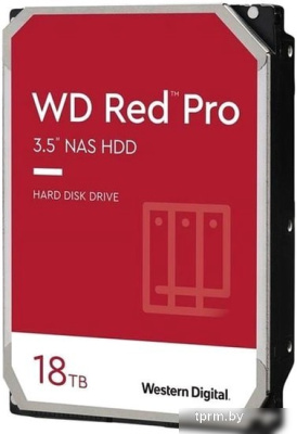 Жесткий диск WD Red Pro 18TB WD181KFGX 