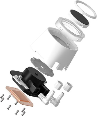 ID-Cooling FX360 LCD PE White 