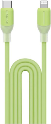 Кабель Momax DL53G 1-Link Flow LC USB Type-C - Lightning (1.2 м, зеленый)