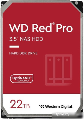 Жесткий диск WD Red Pro 22TB WD221KFGX 