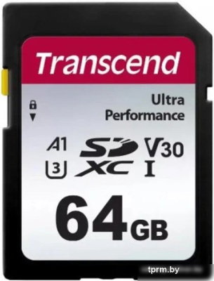 Карта памяти Transcend SDXC 340S TS64GSDC340S 64GB 