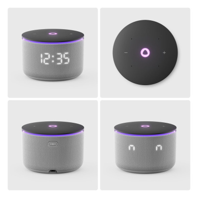 Умная колонка Яндекс Станция Мини 3 Про (серый) 