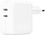 Сетевое зарядное Apple 35W Dual USB-C Port Power Adapter MW2K3ZM/A 