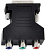 Адаптер Matrox DVI-I - RCA ADP-DVI-3RCA20F 