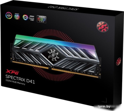 Оперативная память A-Data Spectrix D41 RGB 2x8GB DDR4 PC4-25600 AX4U32008G16A-DT41 