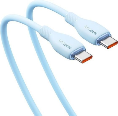 Baseus Pudding Series USB Type-C - USB Type-C (1.2 м, голубой) 