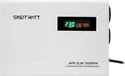 Стабилизатор напряжения SmartWatt AVR Slim 1500RW 