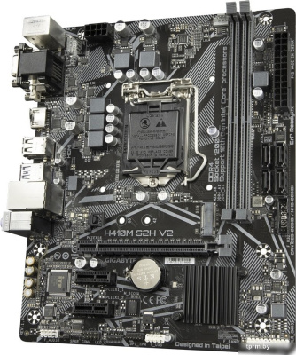 Материнская плата Gigabyte H410M S2H V2 (rev. 1.0) 