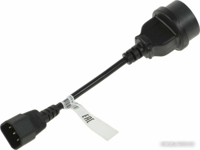 Адаптер Powercom SCUT IEC-320 C14 - Socket Type-F 