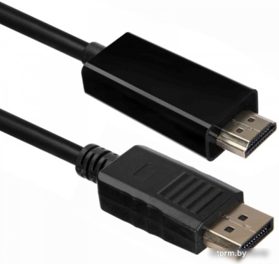 Кабель ACD DisplayPort - HDMI ACD-DDHM2-18B (1.8 м, черный) 