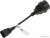 Адаптер Powercom SCUT IEC-320 C14 - Socket Type-F Адаптер Powercom SCUT IEC-320 C14 - Socket Type-F