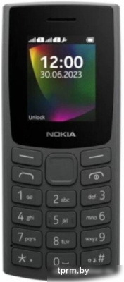 Кнопочный телефон Nokia 106 (2023) Dual SIM TA-1564 (угольный) 