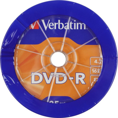 Verbatim 4.7Gb 16x 43730 (25 шт.) 