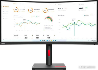Монитор Lenovo ThinkVision T34w-30 63D4GAT1UK 