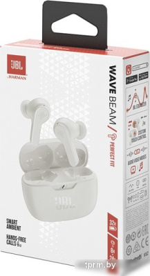 Наушники JBL Wave Beam (белый) 
