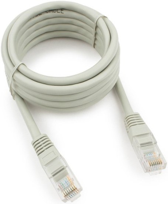 Кабель Cablexpert PP10-2M (2 м, серый) 