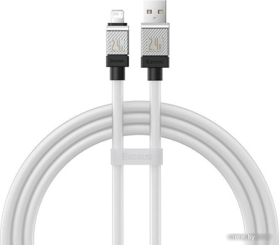Кабель Baseus CoolPlay Series USB Type-A - Lightning (1 м, белый) 