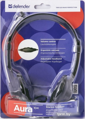 Наушники Defender Aura 104 [63104] 
