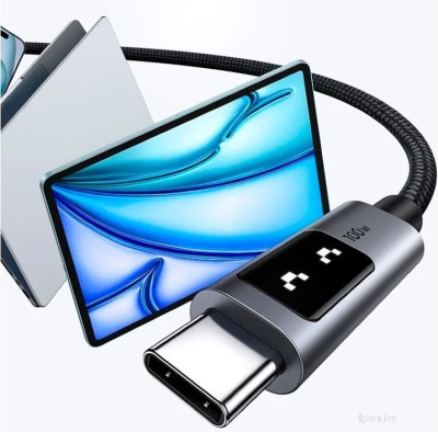 Ugreen L509 35513 USB Type-C - USB Type-C (3 м, серый) 